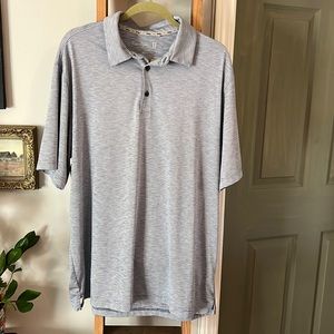 Men’s Walter Hagen Polo | Size XL | Blue Striped Golf Shirt
